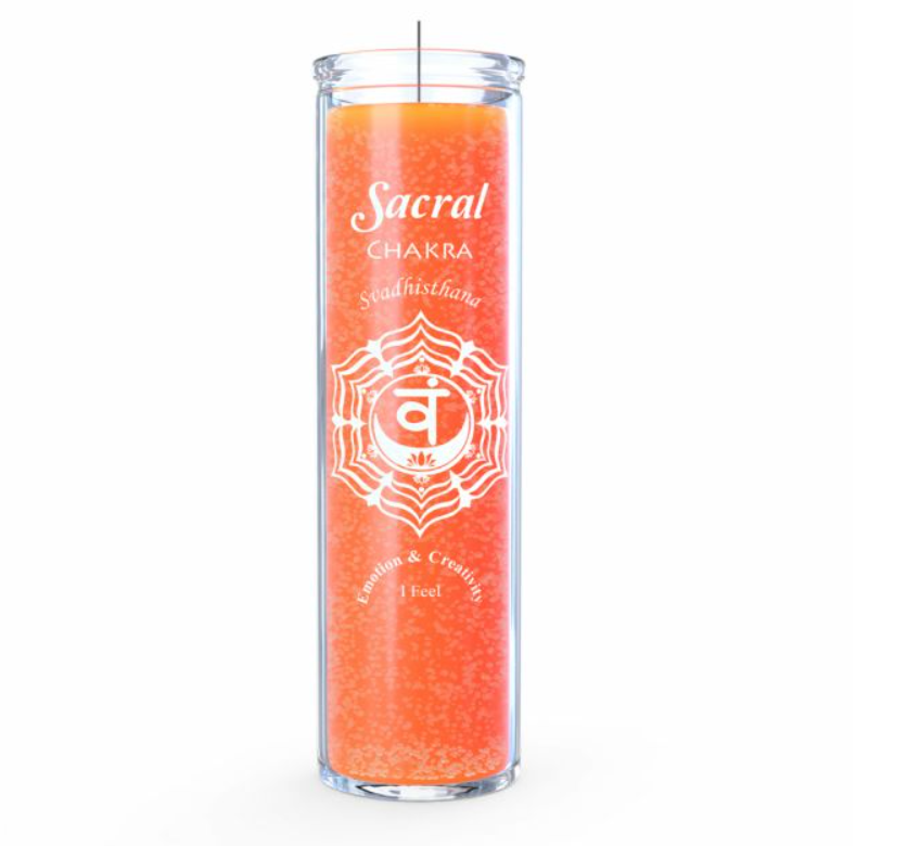 Sacral Chakra Candle