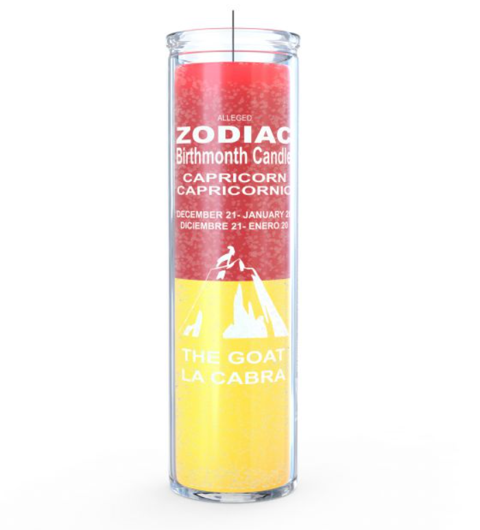 Capricorn - Zodiac Candle