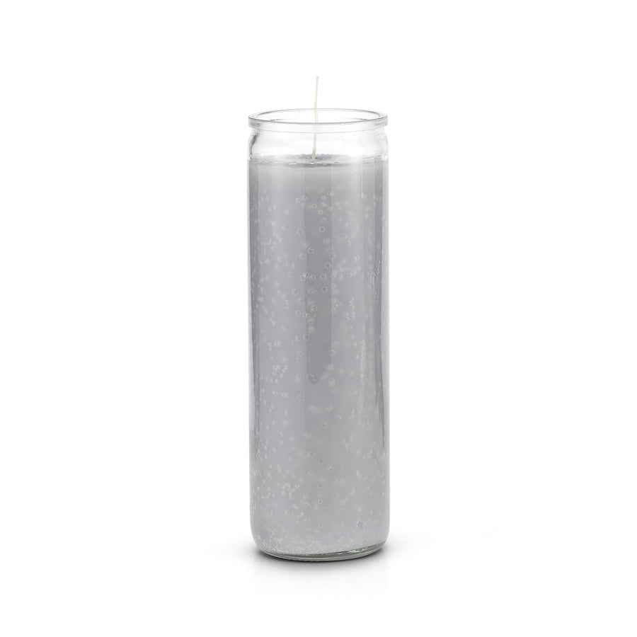 Gray Candle - 8 Inch