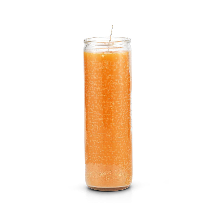 Orange Candle - 8 Inch